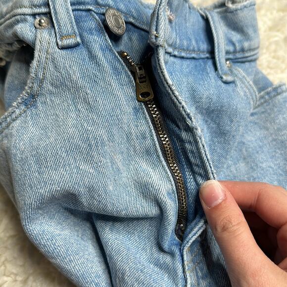 Abercrombie and Fitch Ultra High Rise 90’s Straight Leg Curve Love EE11 - Picture 13 of 14